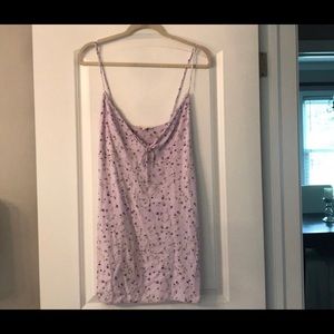 light purple la hearts floral dress
